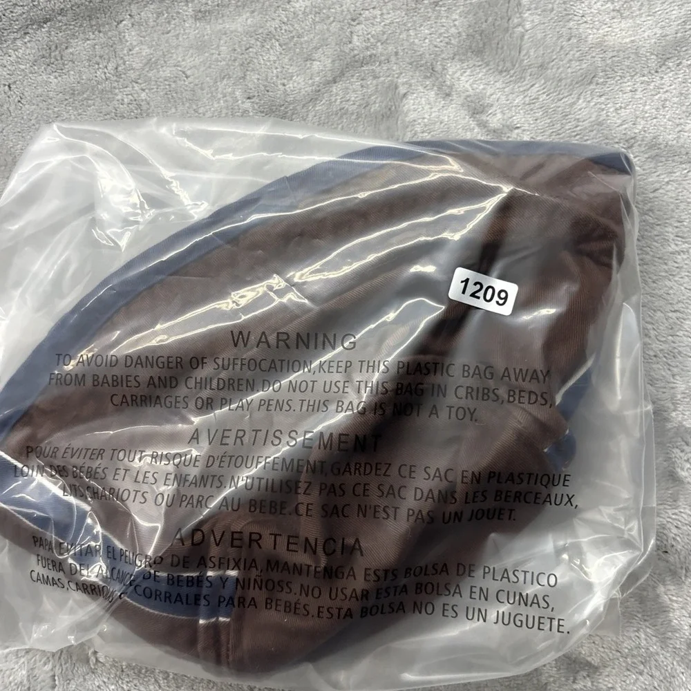 Oshkosh Cute Lightweight Nylon Brown Bucket Hat size 0/3-6/9M
